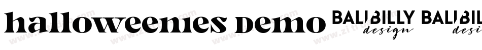 Halloweenies Demo字体转换